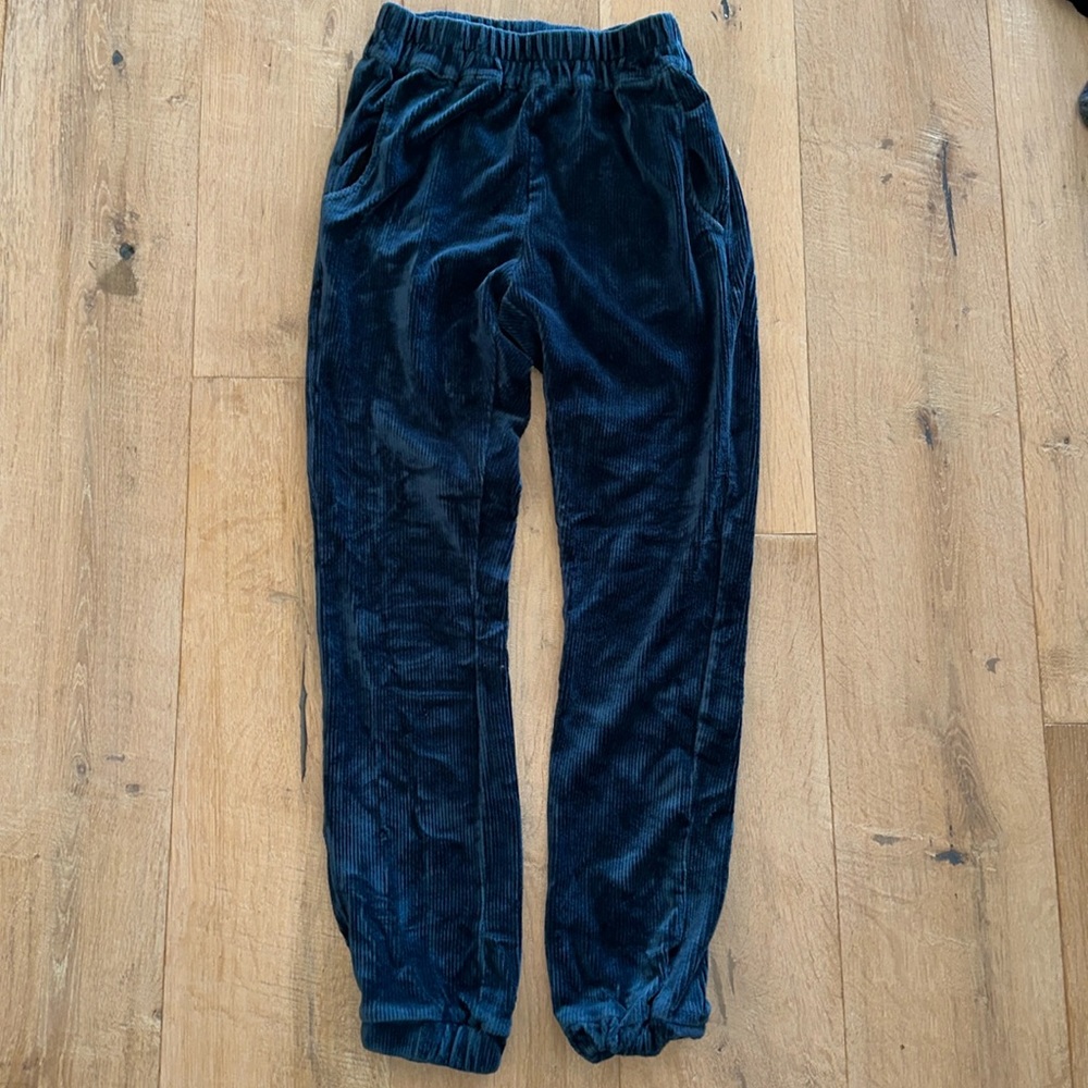 Velour joggers